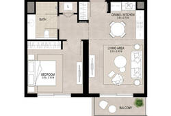 1 bedroom apartment